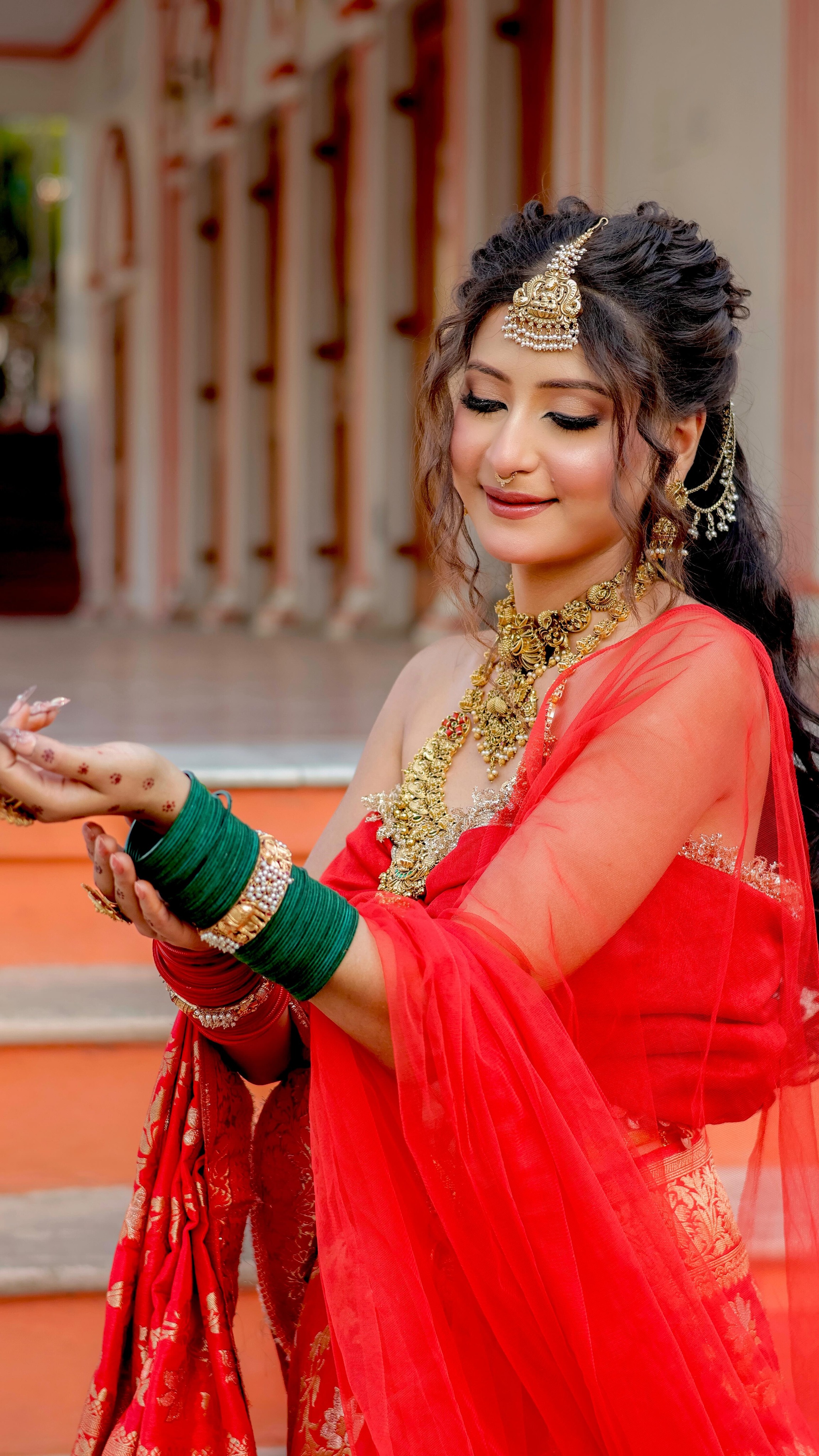 Saree - Makeup look by SS Makeover